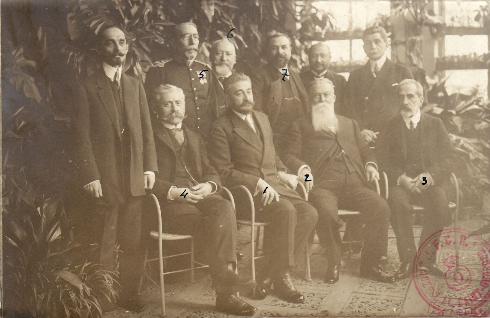 Spiru Haret si ionel bratianu