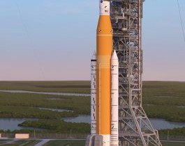 NASA a prezentat racheta care va fi folosită pentru programul Artemis NASA a prezentat racheta care va fi folosită pentru programul Artemis