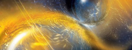 Cercetătorii au surprins ciocnirea a două stele neutronice Cercetătorii au surprins ciocnirea a două stele neutronice