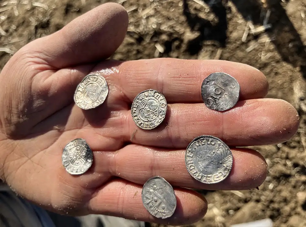 Găsirea celui mai vast tezaur de monede vikinge din Norvegia