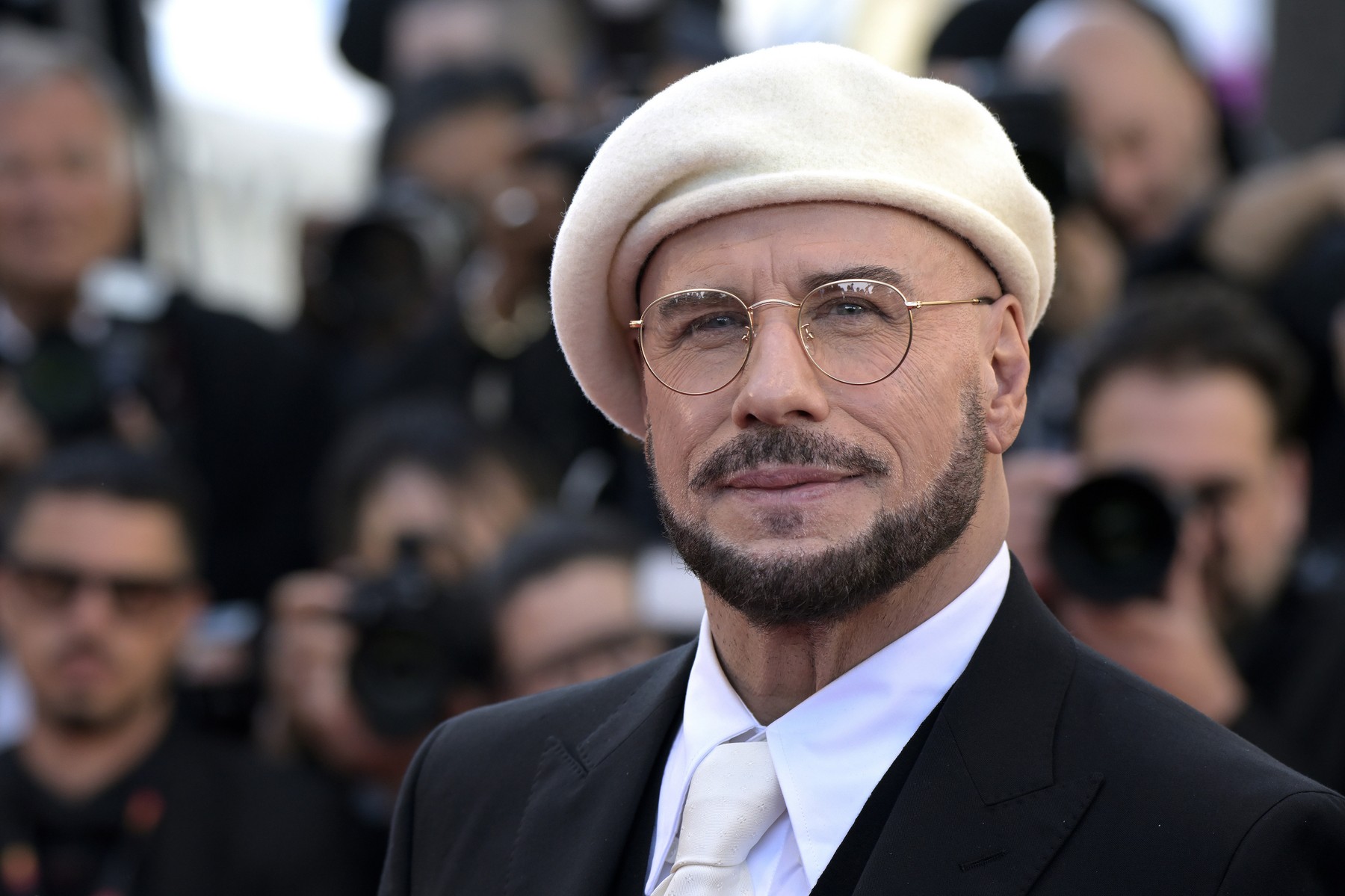 John Travolta a primit Palme d’Or onorific pentru contribuția sa de-a lungul carierei.