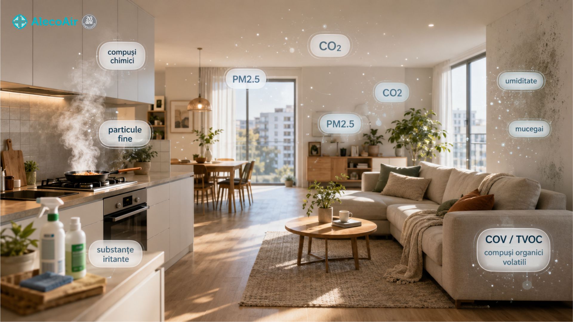 Aerul din interior: mai riscant decât cel exterior? Cercetările științifice și opțiunile disponibile.