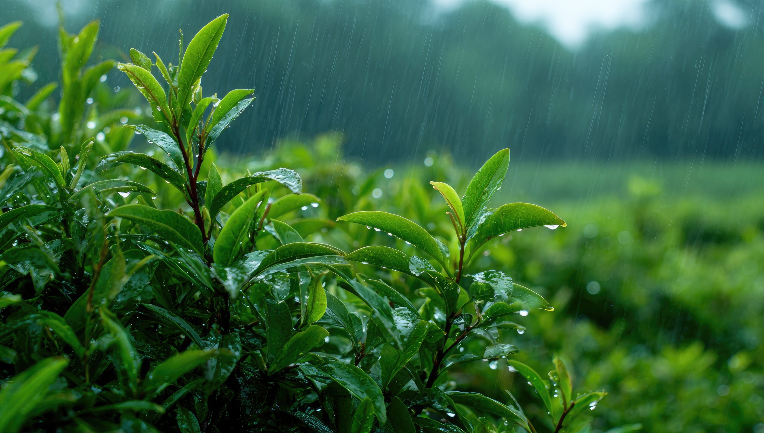 Plantele răspund la sunetul ploii: o descoperire fascinantă dintr-un studiu