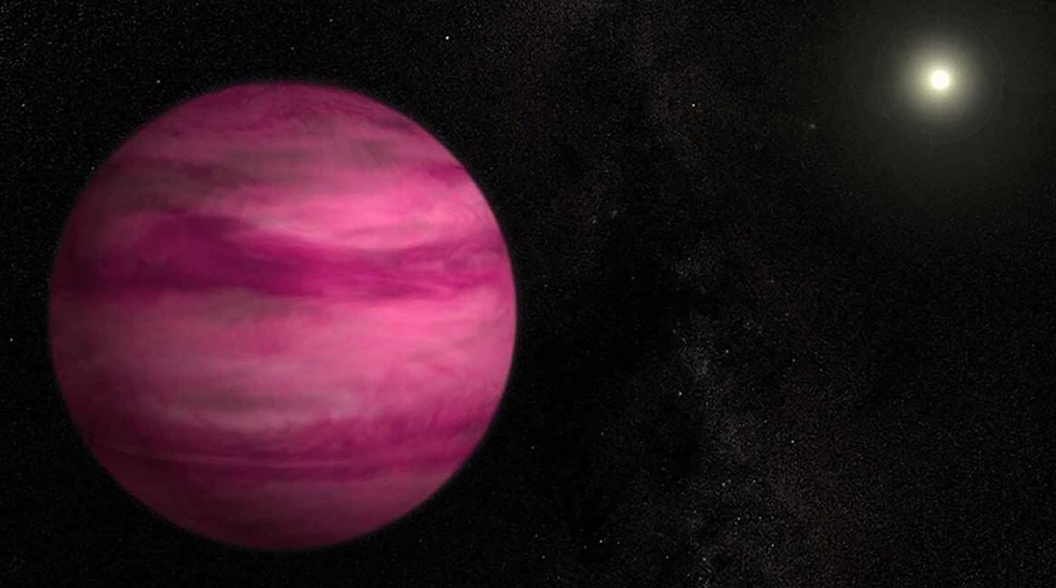 Un alt studiu indică faptul că cunoscuta și ciudata „Planetă Roz” ar putea avea nori de sare.