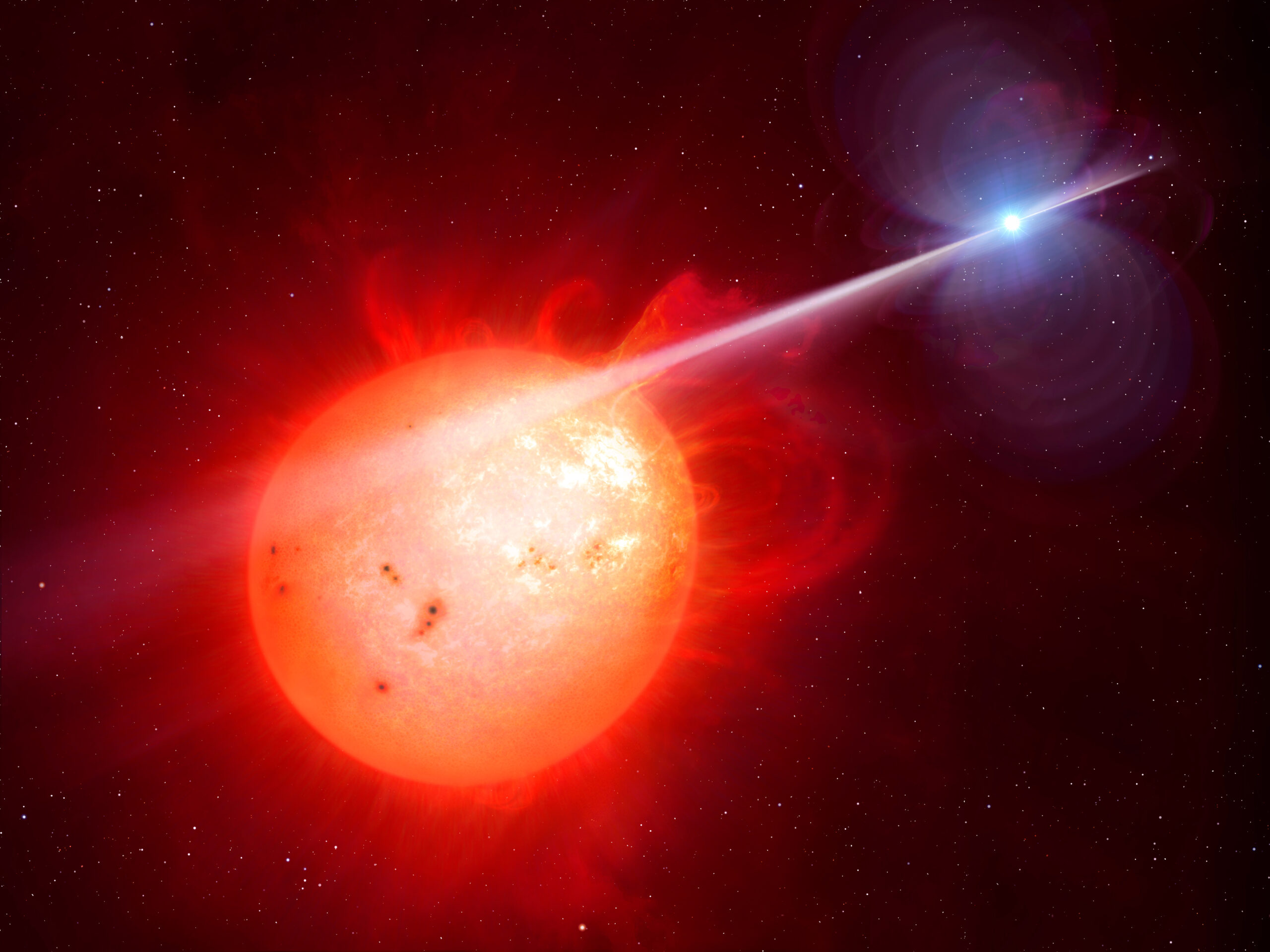 Acum aproape mii de ani, o supernovă a strălucit pe cerul întunecat.