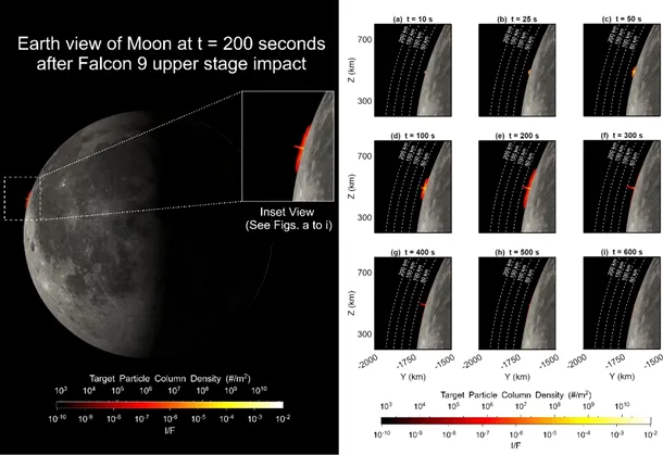 O rachetă SpaceX va cădea pe Lună, iar incertitudinea rămâne între cercetători.