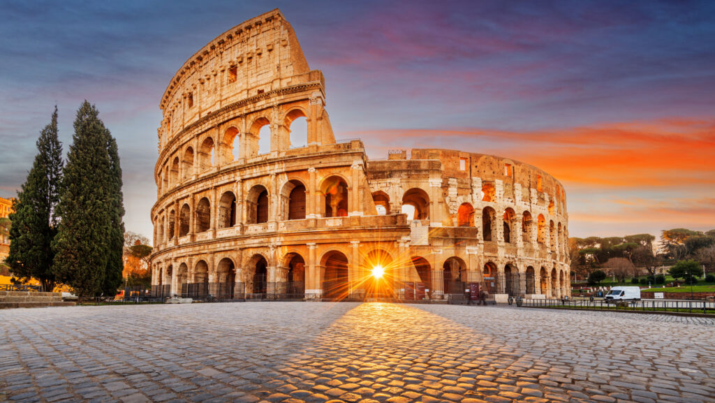 Colosseumul din Roma se închide pentru prima dată după criza sanitară.